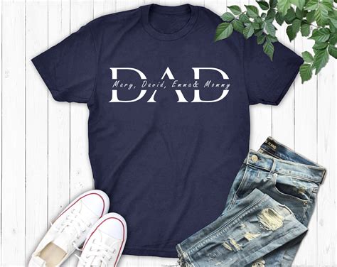 etsy dad shirts|personalized shirts for dad.